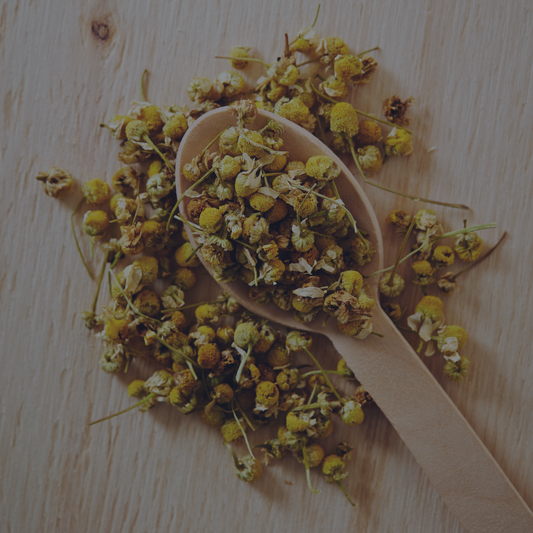 clear skin blend, chamomile herb